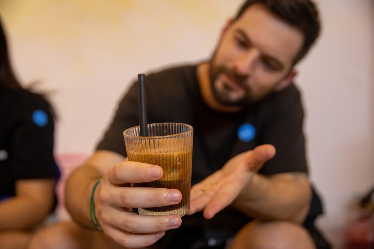 Enjoy Vietnamese Coffee in a Local Café