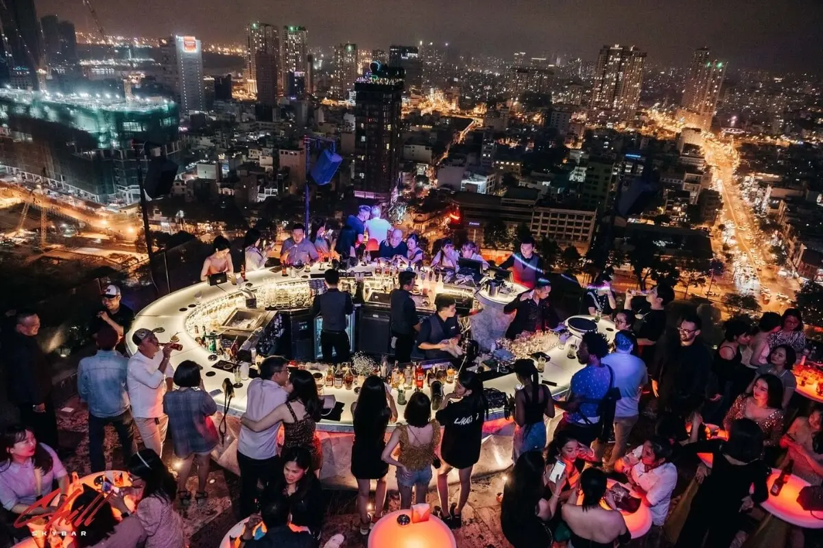 Enjoy a Rooftop Bar with a View of Saigon