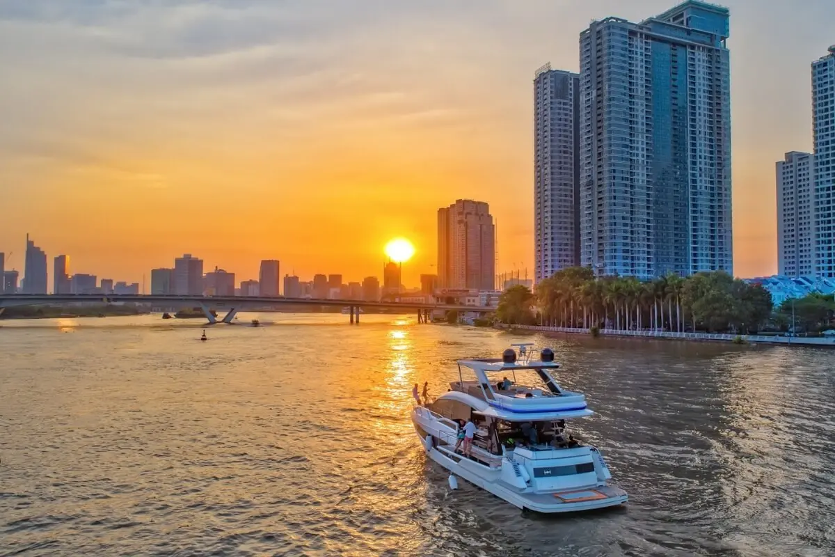 Experience the Saigon River at Sunset