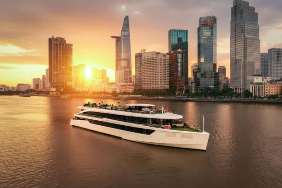 Saigon River sunset cruise in Ho Chi Minh City