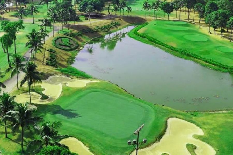 Vietnam Golf & Country Club East Course fairway and water hazards